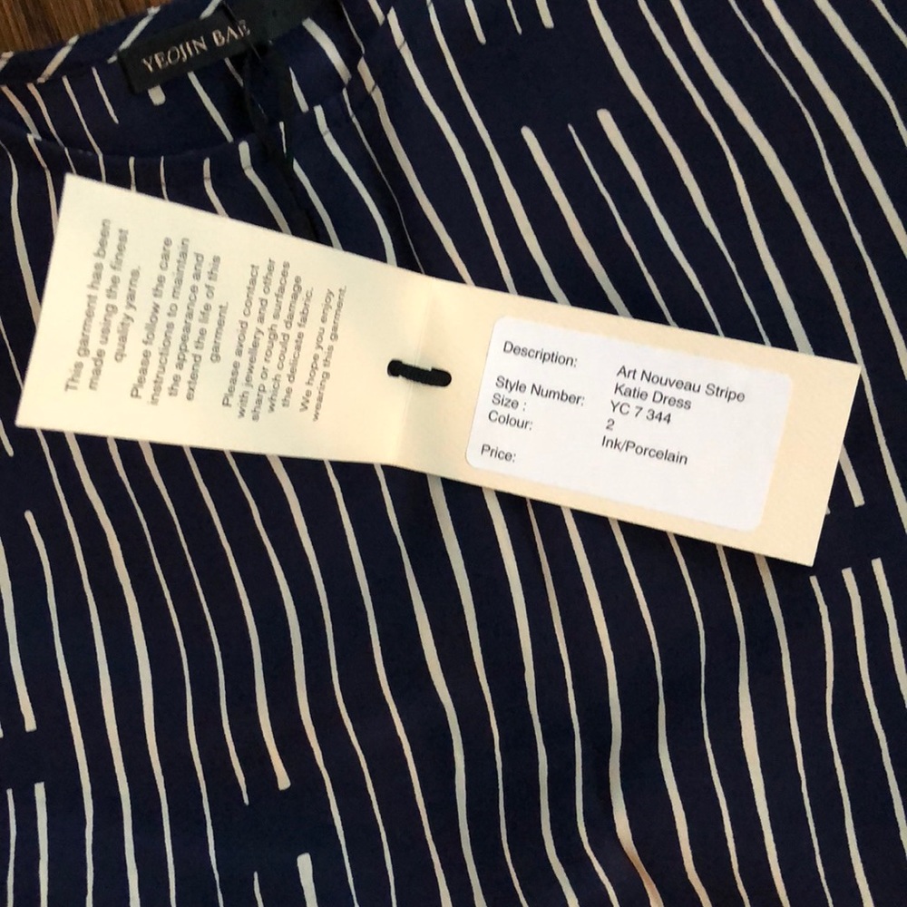 *SOLD* Y E O J I N  B A E • Art Nouveau Dress - Picture 5 of 5